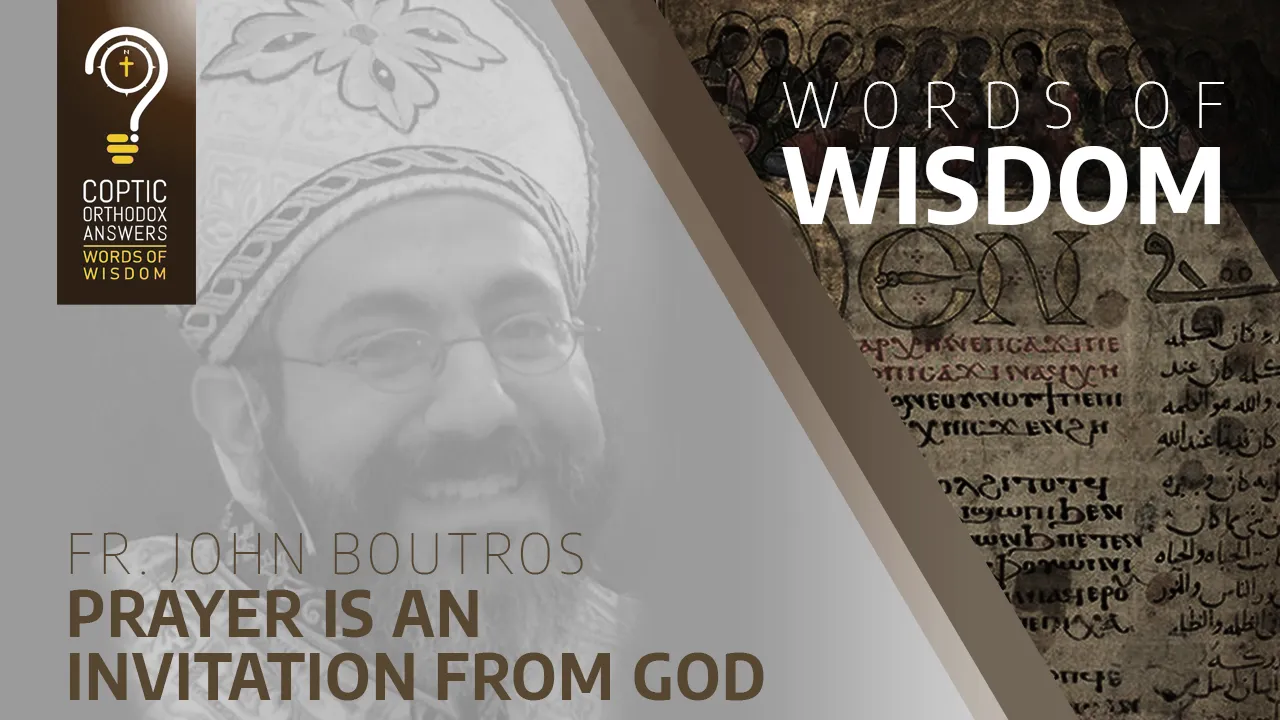 Prayer is an invitation from God